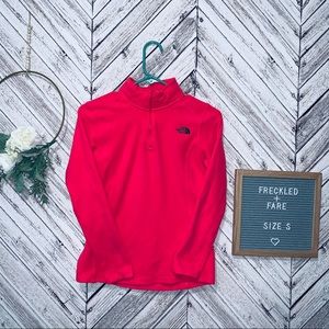 The North Face Jacket in hot pink